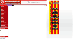 Desktop Screenshot of kizilcabolukgazetesi.com